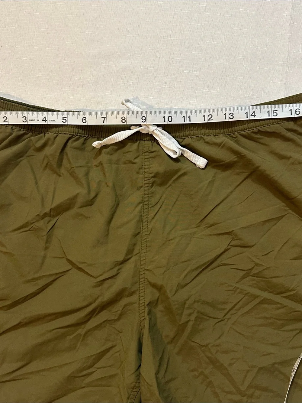 Jack Wills Olive Green Mesh Lined Swim Trunks Men’s XL